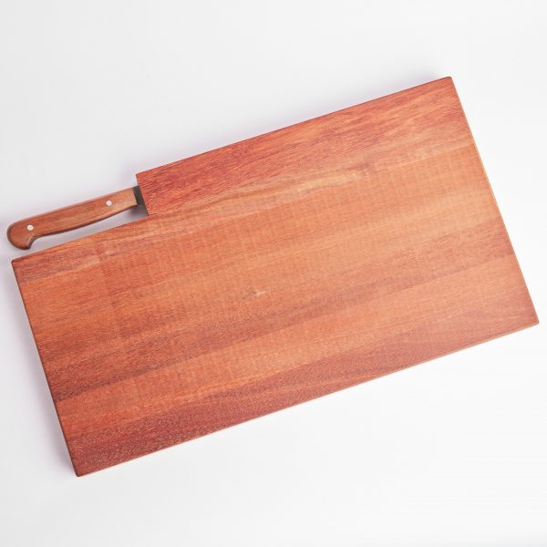 breadboard and knife