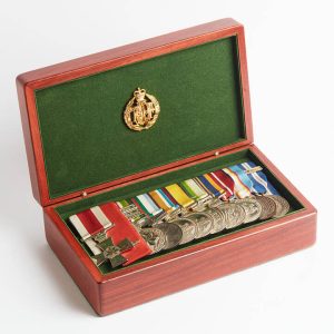 large service medal box